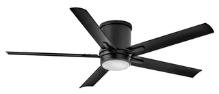 Vail Flush Vail Flush 52" LED Smart Fan in Matte Black