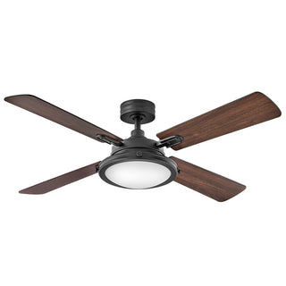 Collier Collier 54" LED Smart Fan in Matte Black