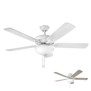 Metro Illuminated Metro Illuminated 52" LED Fan in Chalk White