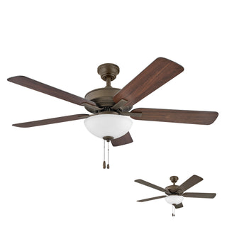 Metro Illuminated Metro Illuminated 52" LED Fan in Metallic Matte Bronze