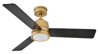 Chet Chet 48" LED Fan in Heritage Brass
