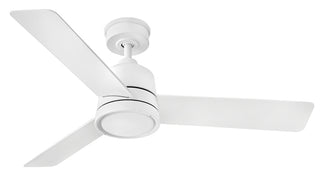 Chet Chet 48" LED Fan in Matte White