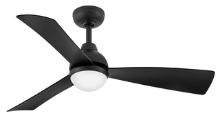 Una Una 44" LED Fan in Matte Black