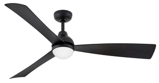Una Una 56" LED Fan in Matte Black