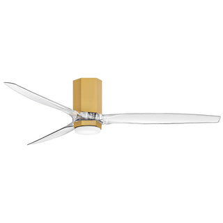 Facet Facet 60" LED Smart Fan in Heritage Brass