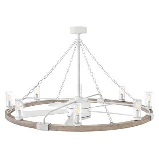 Sawyer Sawyer 52" LED Smart Fandelier in Matte White
