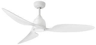 Azura Azura 52" LED Smart Fan in Matte White