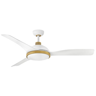 Alba Alba 56" LED Smart Fan in Matte White