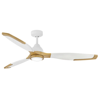 Aileron Aileron 60" LED Smart Fan in Matte White