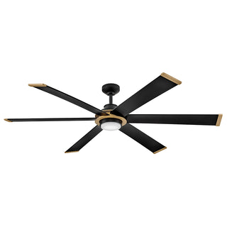 Andros Andros 64" LED Smart Fan in Matte Black