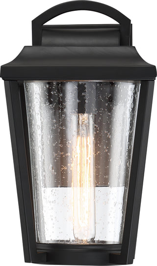 Nuvo Lighting - 60-6511 - One Light Outdoor Wall Lantern - Lakeview - Aged Bronze / Brass Accents
