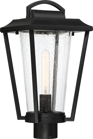 Nuvo Lighting - 60-6513 - One Light Post Lantern - Lakeview - Aged Bronze / Brass Accents