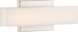 Jess LED Vanity in Brushed Nickel