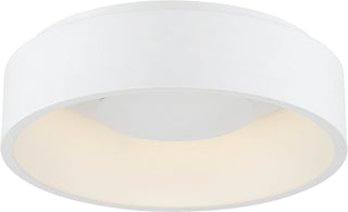 Orbit LED Flush Mount in White