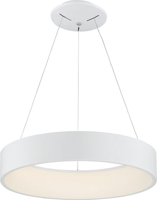 Orbit LED Pendant in White