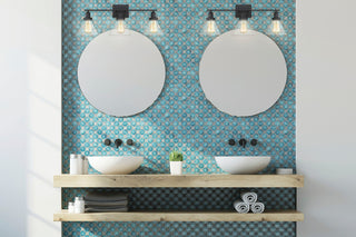 Drake Four Light Bath Bar in Black
