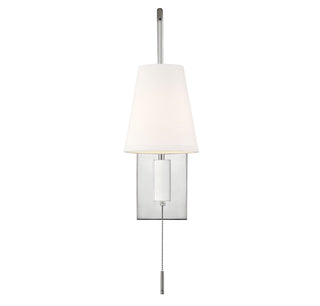 Owen One Light Wall Sconce in Polished Nickel