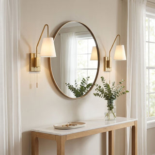 Owen One Light Wall Sconce in Warm Brass
