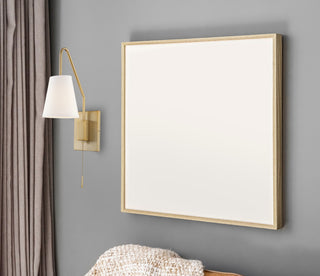 Owen One Light Wall Sconce in Warm Brass