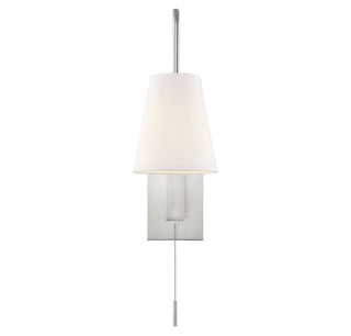 Owen One Light Wall Sconce in Satin Nickel