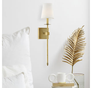 Monroe One Light Wall Sconce in Warm Brass