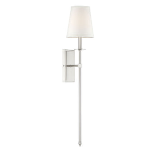 Monroe One Light Wall Sconce in Satin Nickel