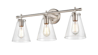 Aliza 3-Light Vanity Brushed Nickel