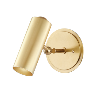 Bushwick Wall Sconce with Aged Brass Finish