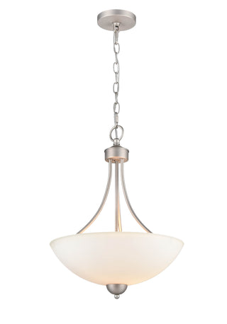 Ivey Lake 2-Light Pendant light Satin Nickel