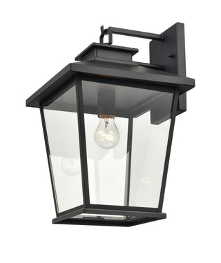 Bellmon 1-Light Outdoor Wall Sconce Powder Coated Black