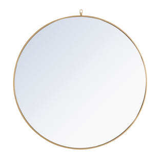 Elegant Lighting - MR4068BR - Mirror - Rowan - Brass