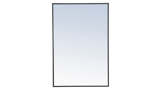 Elegant Lighting - MR4077BK - Mirror - Monet - Black