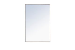 Elegant Lighting - MR4079S - Mirror - Monet - Silver