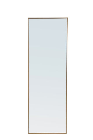 Elegant Lighting - MR4082BR - Mirror - Monet - Brass