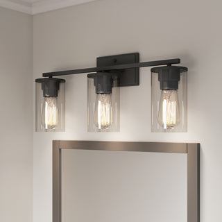 Verlana 3-Light Vanity Matte Black
