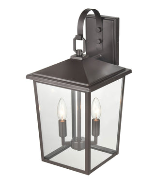 Fetterton 2-Light Outdoor Wall Sconce Powder Coated Bronze