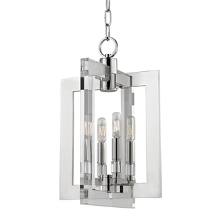 Wellington Pendant with Polished Nickel Finish