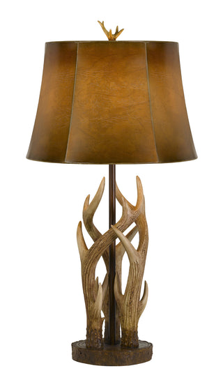 Cal Lighting - BO-2805TB - One Light Table Lamp - Darby - Antler