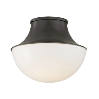 Lettie Flush Mount with Old Bronze Finish
