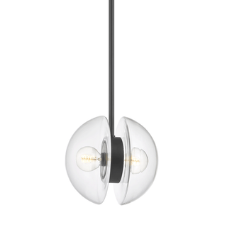 Kert Pendant with Black Brass Finish
