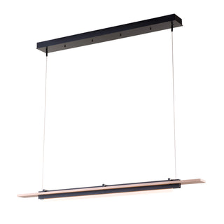 Hubbardton Forge - 139920-LED-STND-10-WD - Plank LED Pendant - Plank - Black
