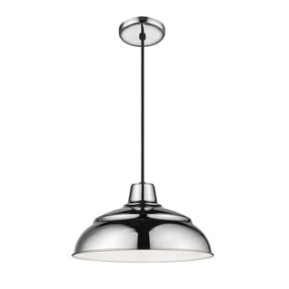 Millennium - RWHC14-PN - One Light Pendant - R Series - Polished Nickel