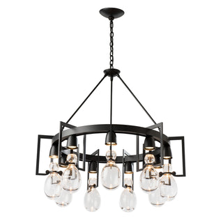 Apothecary Apothecary Circular Chandelier in Black