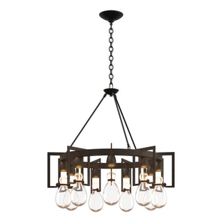 Hubbardton Forge - 104360-SKT-10-ZM0572 - Apothecary Circular Chandelier - Apothecary - Black