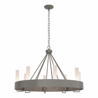 Hubbardton Forge - 105040-SKT-07-FD0611 - Banded Ring Chandelier - Banded - Dark Smoke