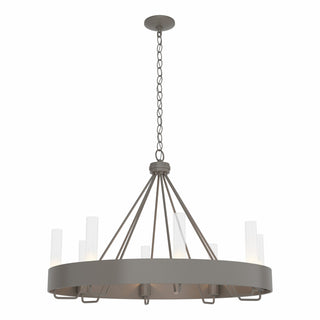 Hubbardton Forge - 105040-SKT-07-ZM0611 - Banded Ring Chandelier - Banded - Dark Smoke