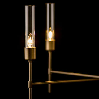 Vela Vela 5 Arm Chandelier in Dark Smoke