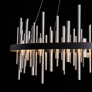 Cityscape Cityscape Circular LED Pendant in Black