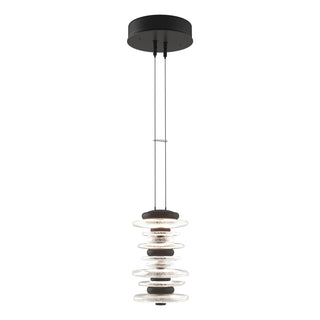 Hubbardton Forge - 139973-LED-STND-07 - Cairn Large Mini Pendant - Cairn - Dark Smoke