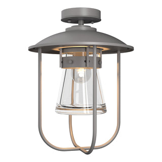 Hubbardton Forge - 356015-SKT-78-ZM0467 - Erlenmeyer Outdoor Semi-Flush - Erlenmeyer - Coastal Burnished Steel